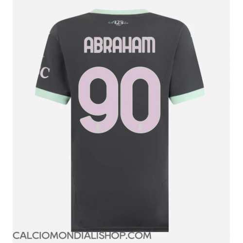 Maglie da calcio AC Milan Tammy Abraham #90 Terza Maglia Femminile 2024-25 Manica Corta